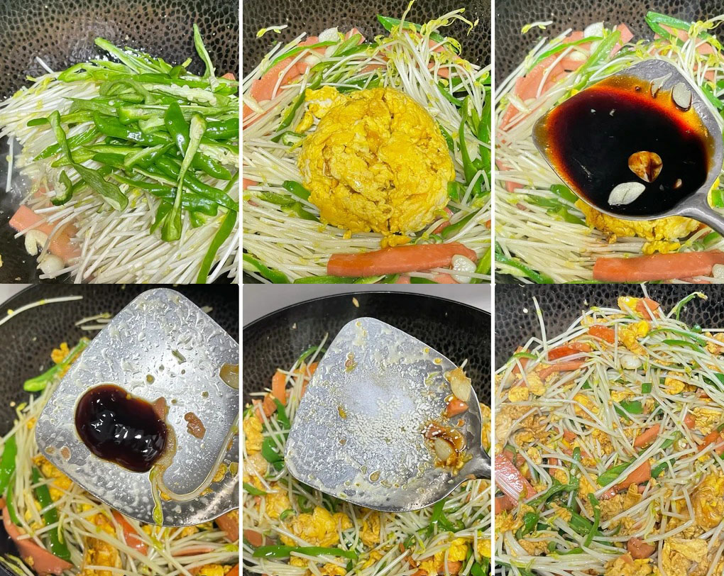 炒合菜