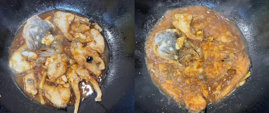 红烧鲈鱼