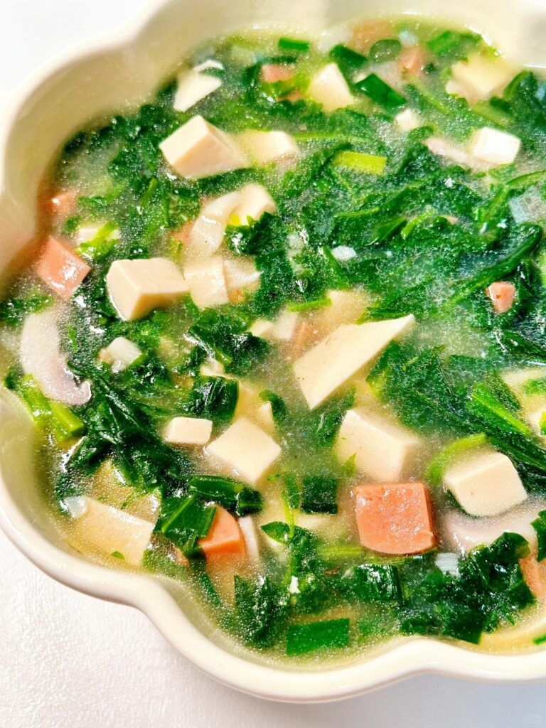 荠菜豆腐羹