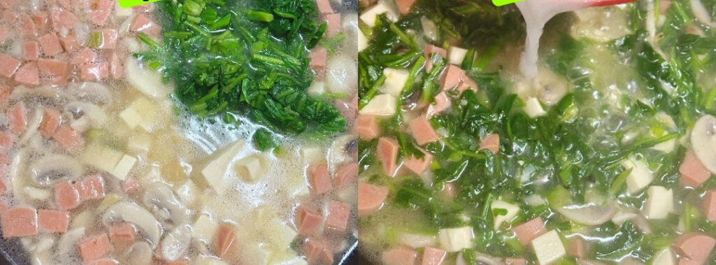 荠菜豆腐羹