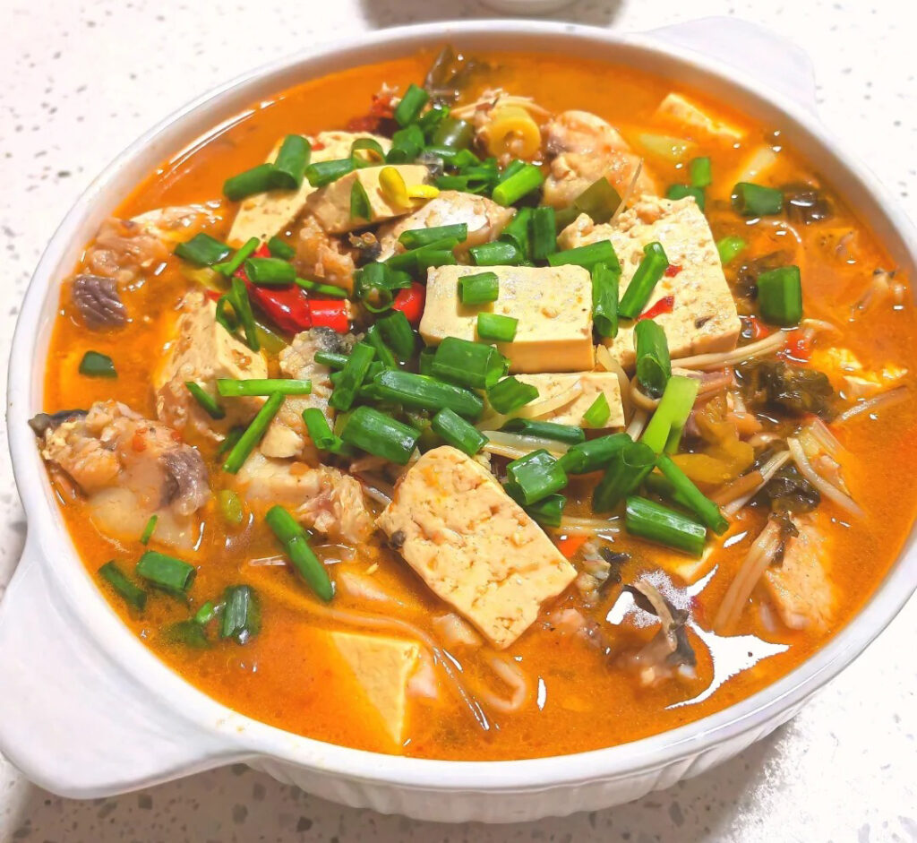 豆腐炖鱼