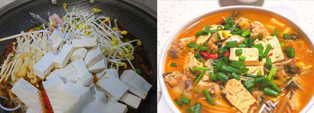 豆腐炖鱼