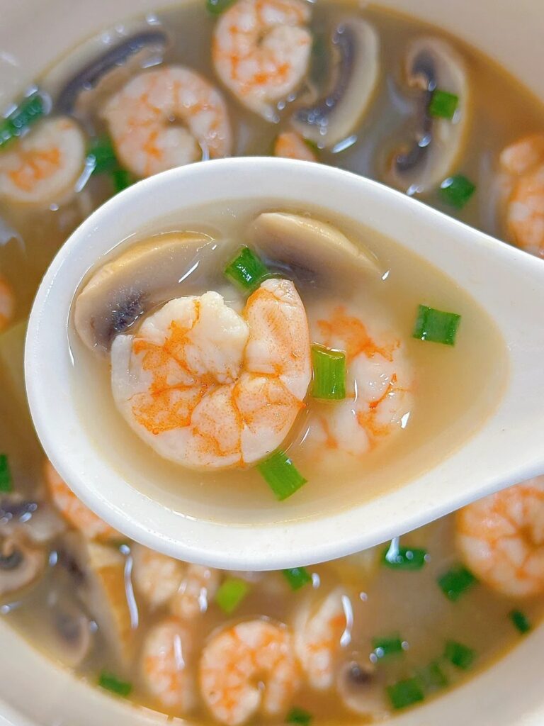 冬瓜口蘑虾仁汤