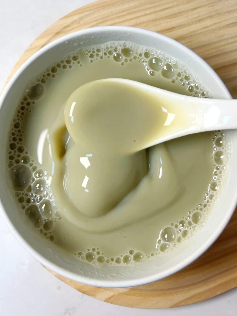 绿豆银耳豆浆
