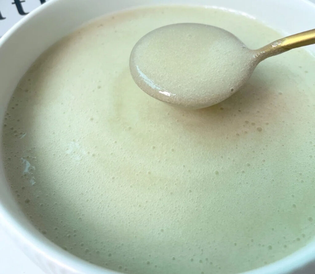 绿豆银耳豆浆
