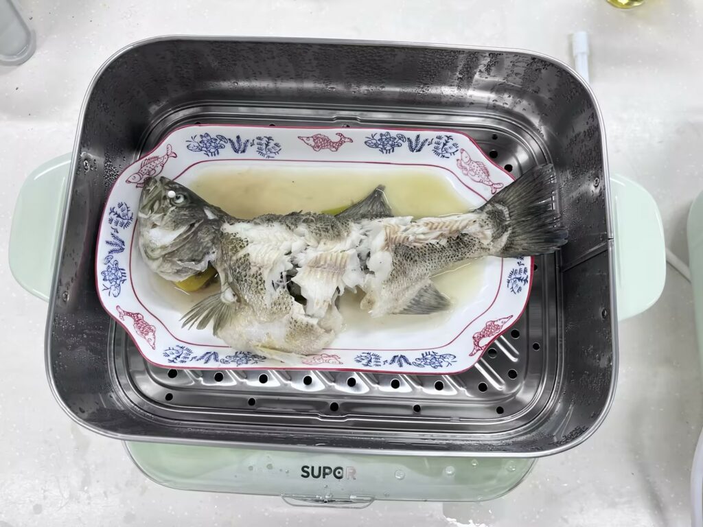 SUPOR苏泊尔电蒸锅蒸鱼