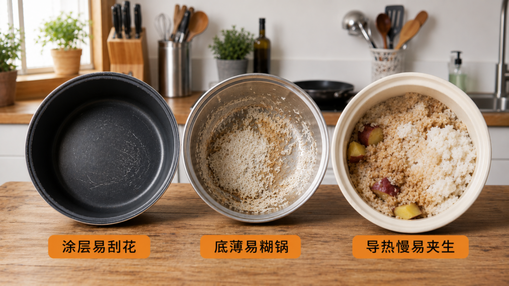 Joydeem 电饭煲内胆挑选攻略